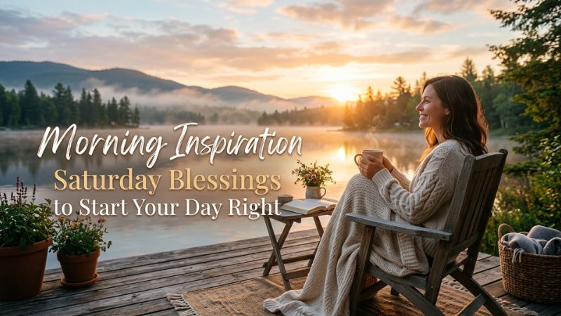 Morning Inspiration Saturday Blessings to Start Your Day Right