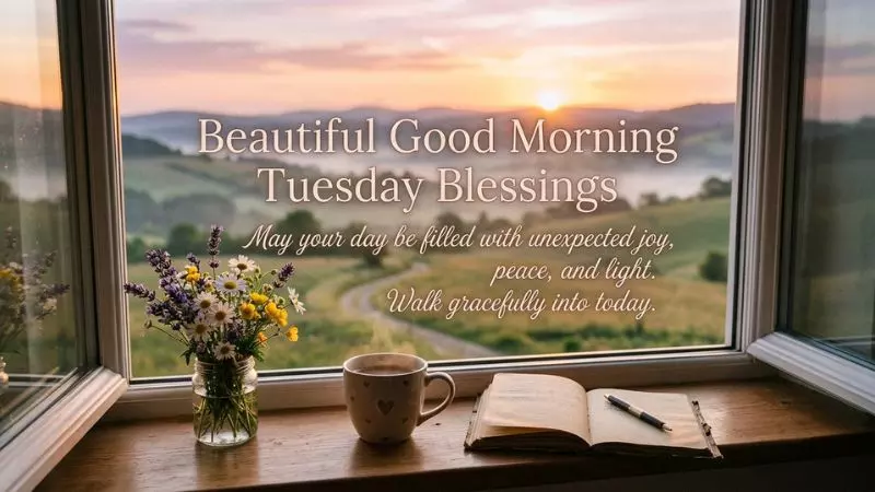Beautiful Good Morning Tuesday Blessings
