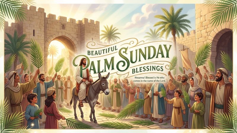 Beautiful Palm Sunday Blessings