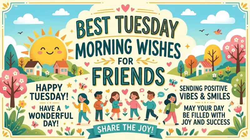 Best Tuesday Morning Wishes for Friends
