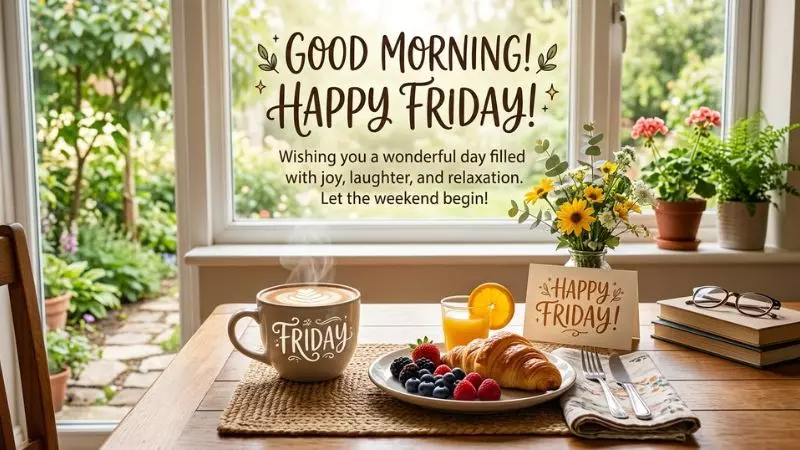 Good Morning Friday Images and Greetings