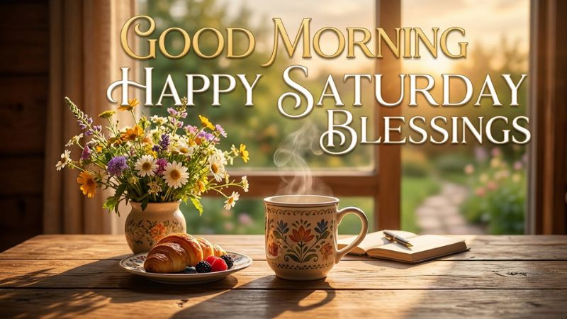 Good Morning Happy Saturday Blessings