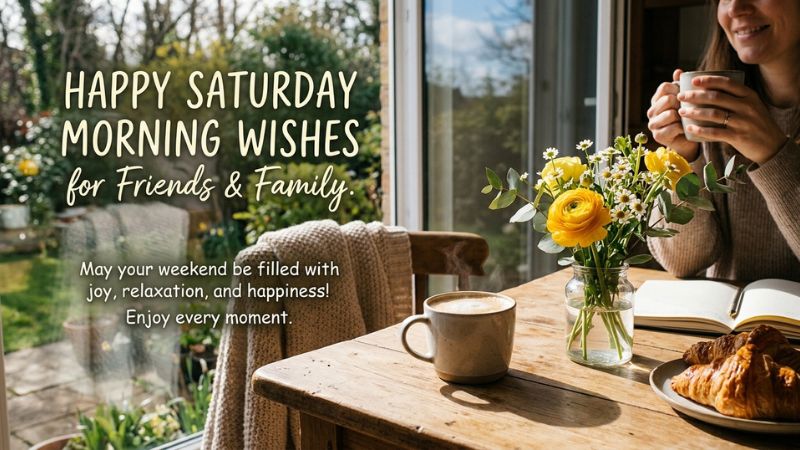 Happy Saturday Morning Wishes for Friends and Family