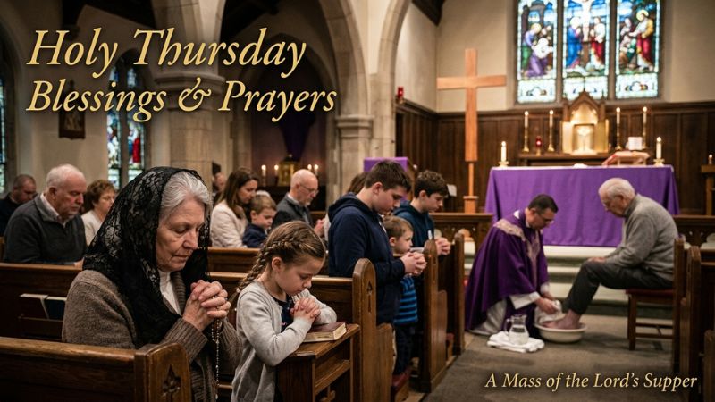 Holy Thursday Blessings and Prayers