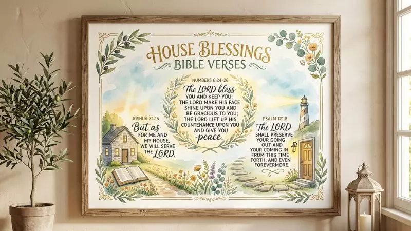 House Blessings Bible Verses