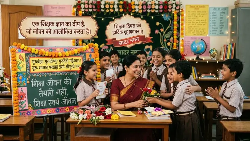 Inspirational Teachers Day Quotes Hindi