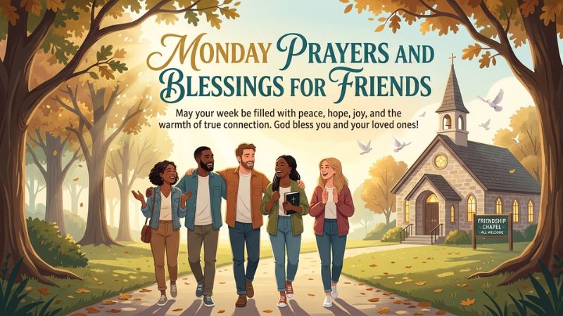Monday Prayers and Blessings for Friends