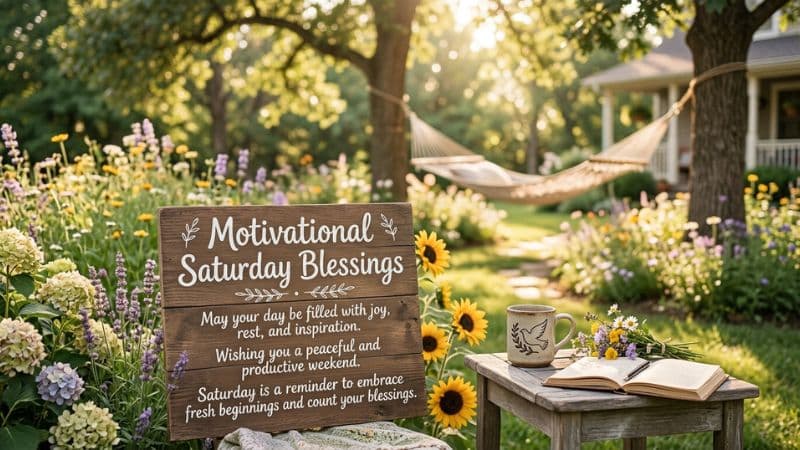Motivational Saturday Blessings