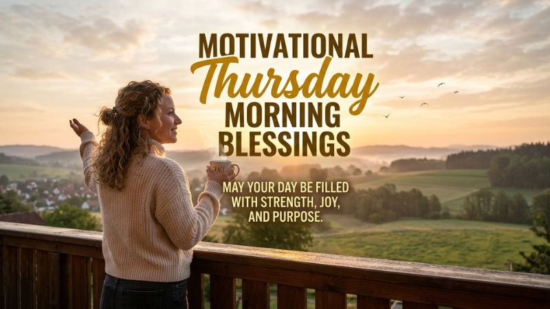 Motivational Thursday Morning Blessings