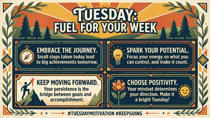 Motivational and Inspirational Tuesday Quotes