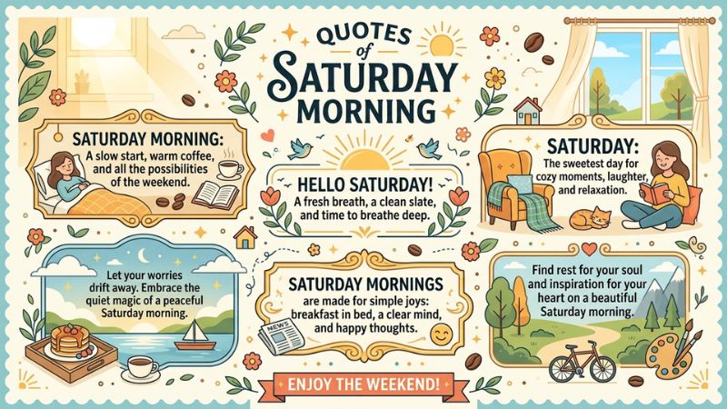 Quotes of Saturday Morning