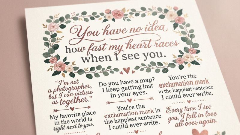 Romantic Flirty Quotes