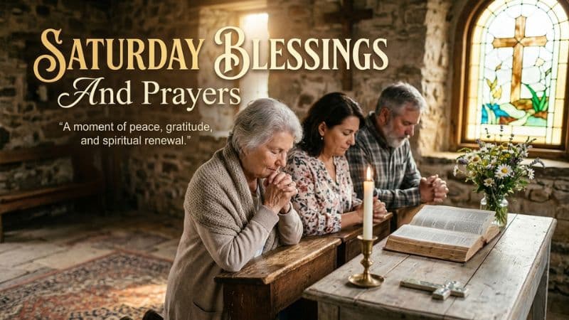 Saturday Blessings and Prayers