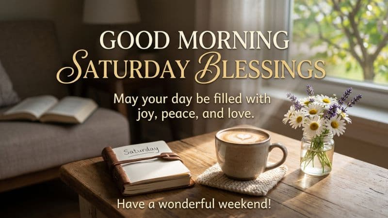 Good Morning Saturday Blessings Images