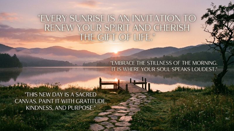 Spiritual Deep Meaningful Good Morning Life Quotes