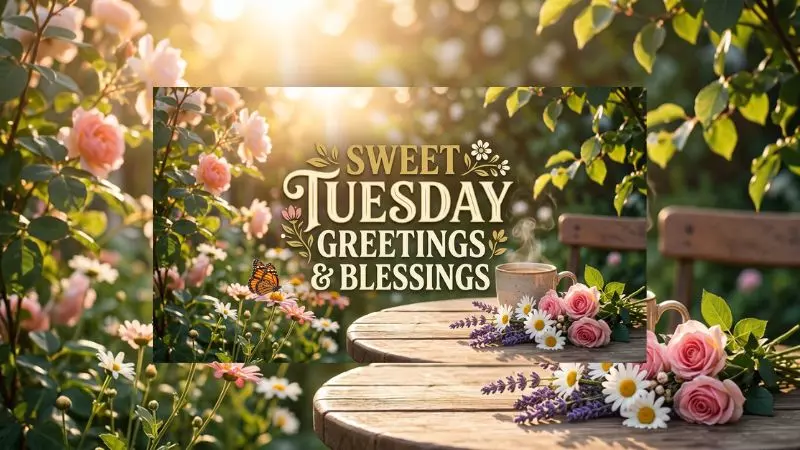 Sweet Tuesday Greetings and Blessings
