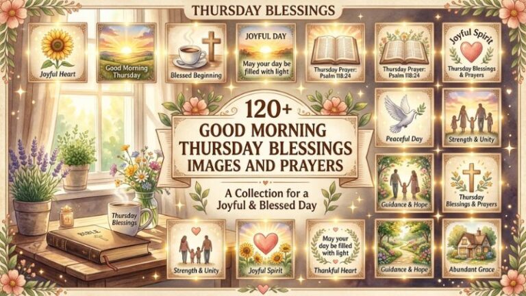 120 +Good Morning Thursday Blessings Images and Prayers for a Joyful Day