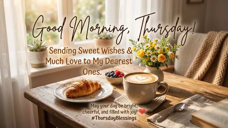 Sweet Good Morning Thursday Wishes for Loved Ones