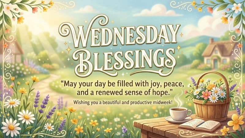 Wednesday Blessings Images for WhatsApp and Facebook