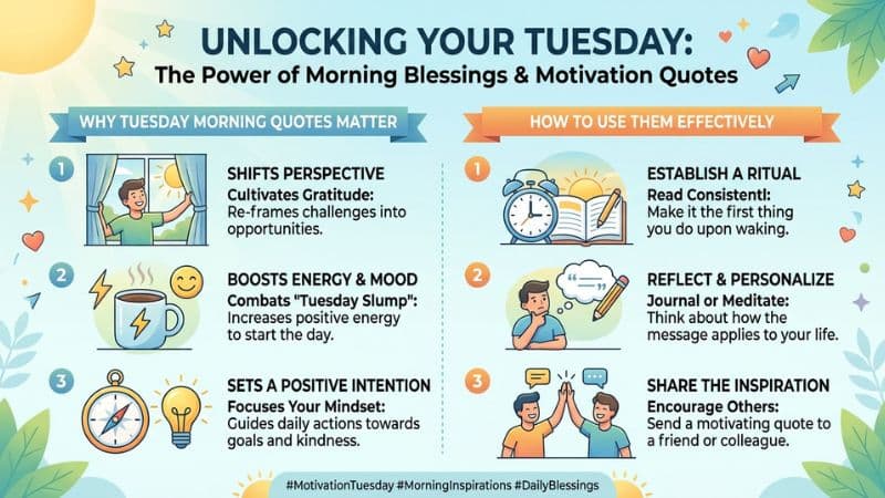 Why Blessings Motivation Tuesday Morning Inspirational Quotes Matter & How to Use Them Effectively