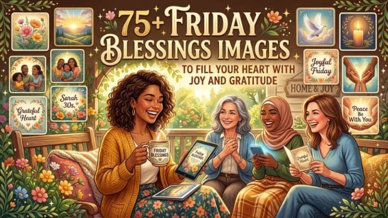 75+ Friday Blessings Images to Fill Your Heart with Joy and Gratitude