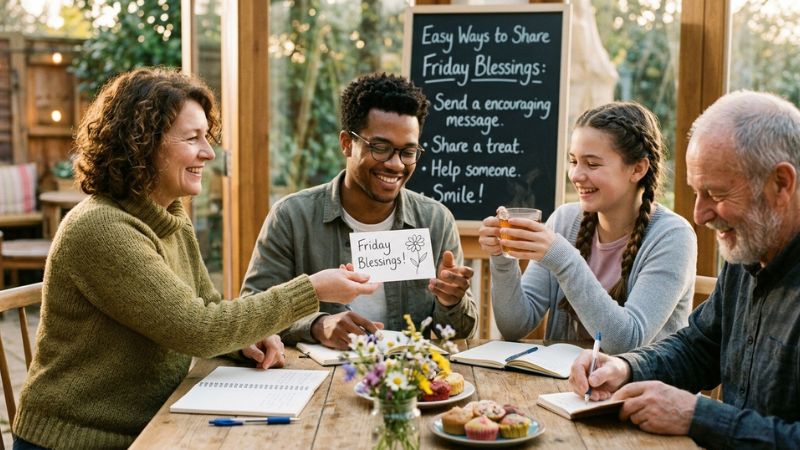 Easy Ways to Share Friday Blessings