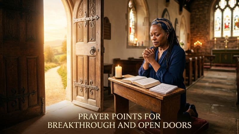 Prayer Points for Breakthrough and Open Doors