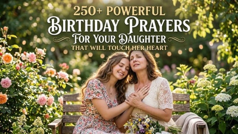 250+ Powerful Birthday Prayers for Your Daughter That Will Touch Her Heart