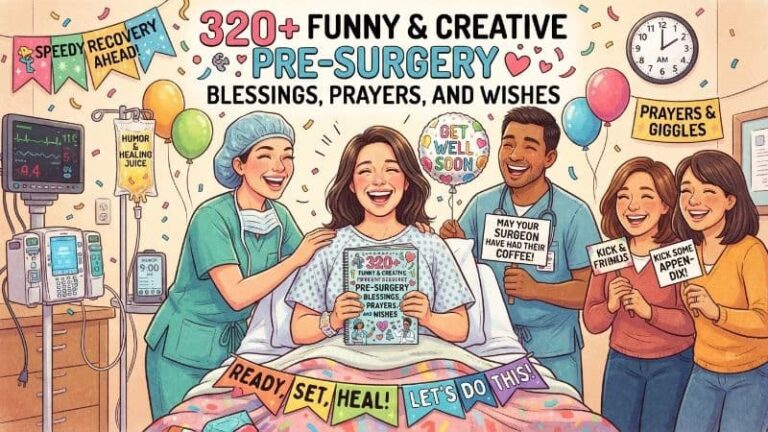 320 + Funny & Creative Pre-Surgery Blessings, Prayers, and Wishes (3)
