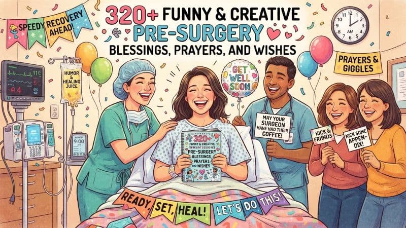320 + Funny & Creative Pre-Surgery Blessings, Prayers, and Wishes (3)
