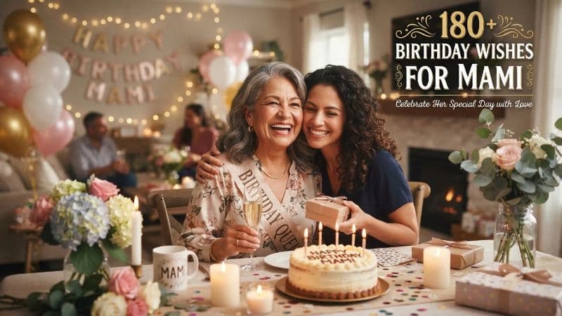 180+ Birthday Wishes for Mami: Celebrate Her Special Day with Love