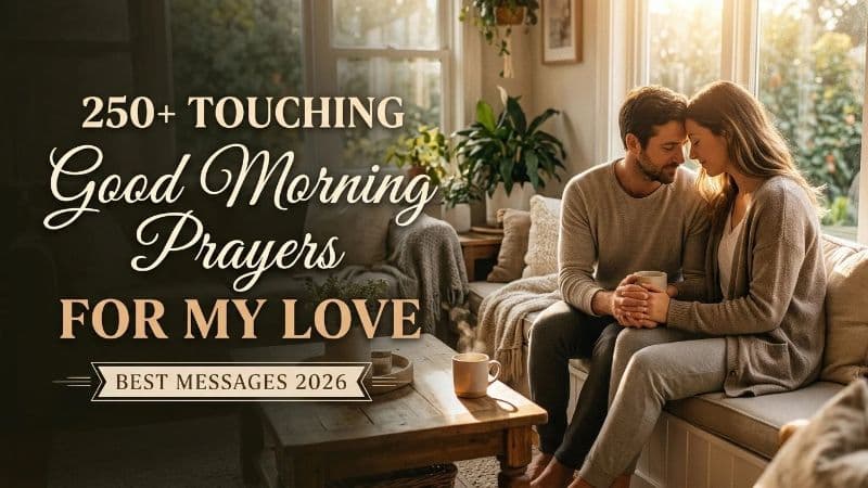 250+ Touching Good Morning Prayer for My Love: Best Messages 2026