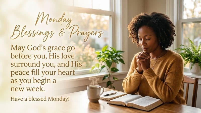 African American Monday Blessings and Prayers
