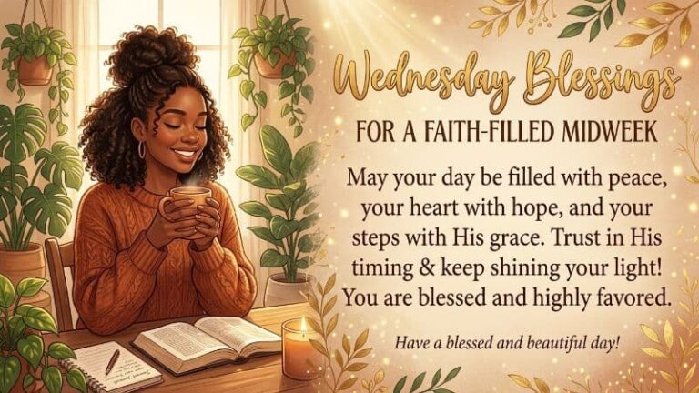 Black Girl Wednesday Blessings Inspiring Quotes Prayers Images for a Faith-Filled Midweek