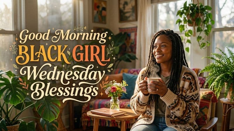Good morning, Black Girl Wednesday Blessings