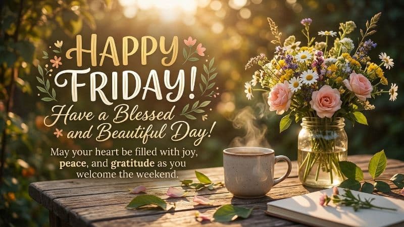 Happy Friday, Blessings, Images, and Quotes Free