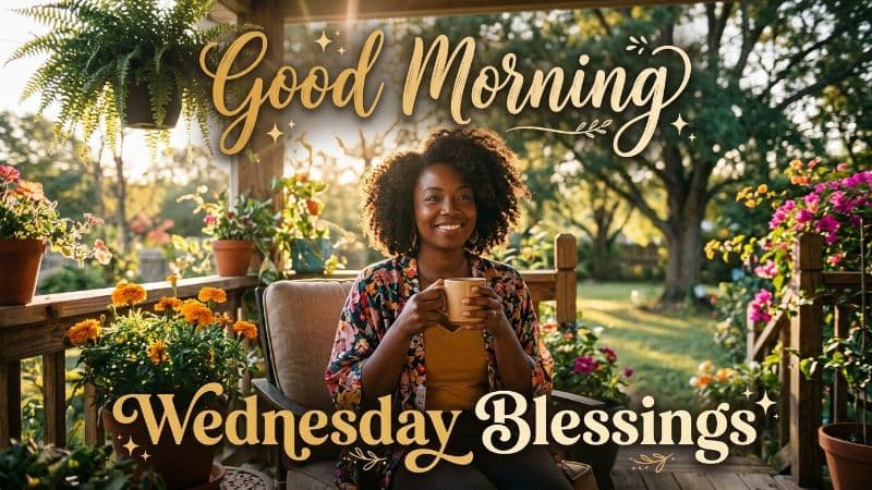 Happy Wednesday Black Woman — Blessings for Joy and Celebration